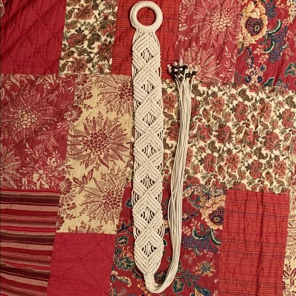 Spell Lady Palm Macrame Belt display picture 1